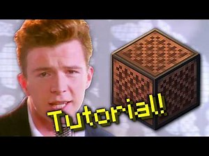 Never Gonna Give You Up - Rick Astley - Minecraft Note Block Tutorial