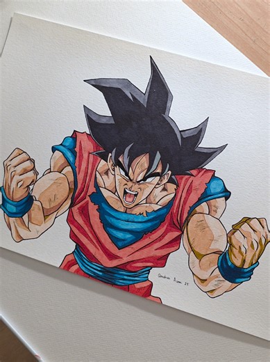 Goku Drawing Tutorial from Dragon Ball Z