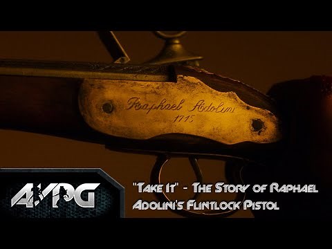 “Take It” – The Story of Raphael Adolini’s Flintlock Pistol (Predator Lore)
