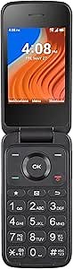 Tracfone TCL Flip 2, 16GB, Black - Prepaid Feature Phone (Locked)