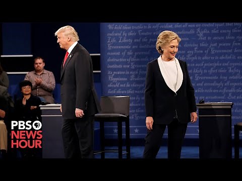 Clinton vs. Trump: The second 2016 presidential debate