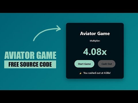 How to Create Aviator Game using HTML, CSS & JavaScript | Full Tutorial 🚀