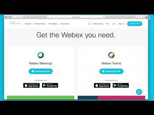 How to Download Webex