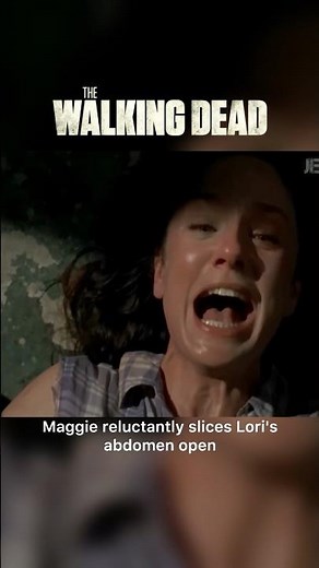 How Lori died | The Walking Dead