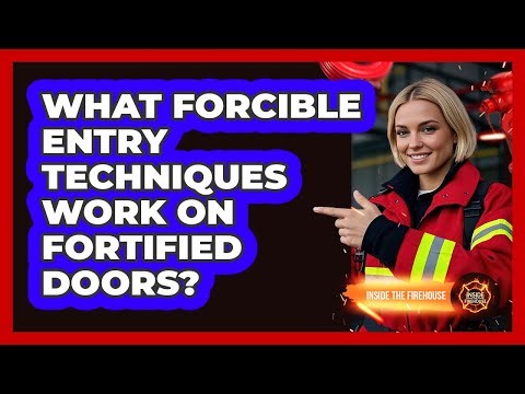 What Forcible Entry Techniques Work On Fortified Doors? - Inside the Firehouse