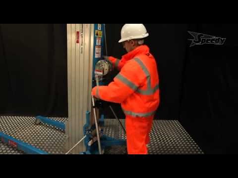 Speedy Services - Genie Material Lift