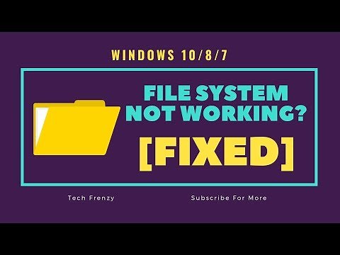 Fix file system errors windows 10 / 8 / 7 | [3 Solutions]