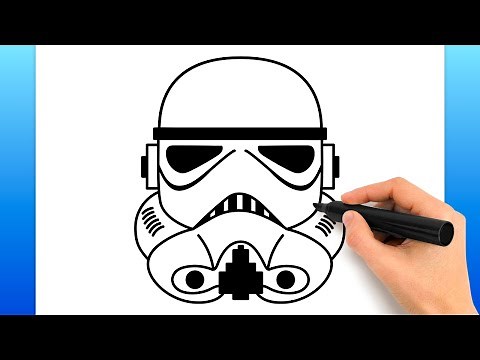 How To Draw A Stormtrooper (Easy Drawing Tutorial)