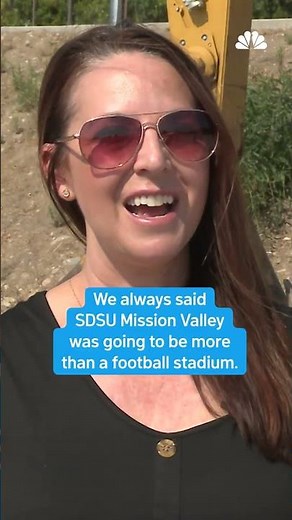 SDSU Mission Valley breaks ground on housing development | NBC 7 San Diego