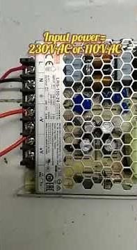 How to use and calibrate 24 VDC power supply