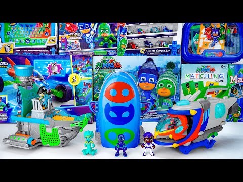 PJ Masks : 94 min Compilation - Satisfying Unboxing Power Heroes Hero Ship Playset (ASMR)
