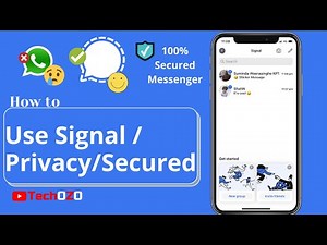 Signal Private Messenger App vs WhatsApp | How to Use Signal Private Messenger - TechOZO