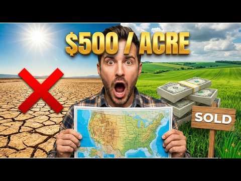 14 Cheapest States to Buy Farmland in America (USDA Data Explained)