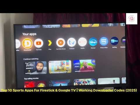 Top 10 Sports Apps for Firestick & Google TV | Working Downloader Codes (2025)