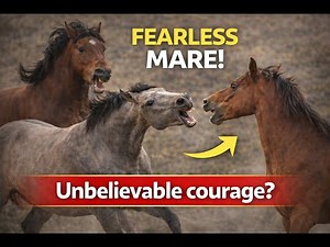 The Brave Mare Who Stood Up To Bully Stallions