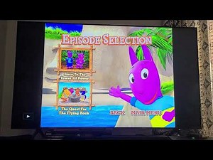The Backyardigans Surf's Up 2006 DVD Menu Walk-through