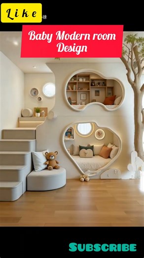 Modern baby bedroom design