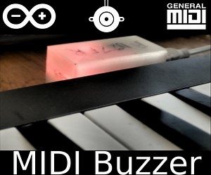 Simple MIDI Buzzer