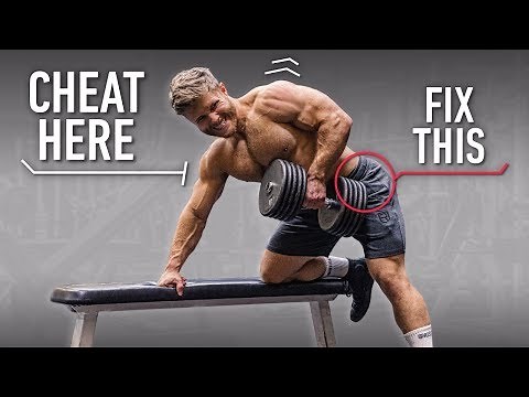 How To Do Dumbbell Rows: Build a Thicker Back With Proper "Cheating"