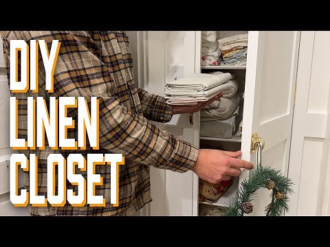 Building A Linen Closet