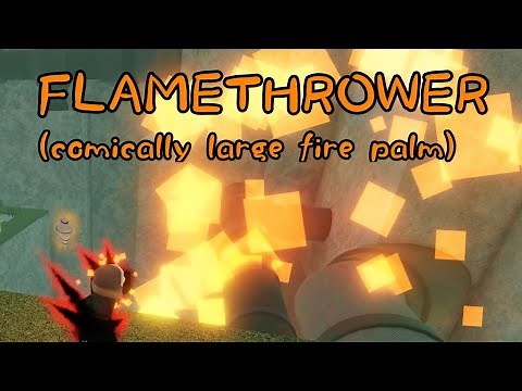 COMICALLY LARGE FIRE PALM | Deepwoken