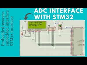 Single channel ADC interface | Temp Sensor Interface | LM35 interface | STM Interface | STM32F103Cx