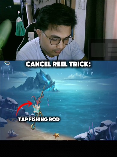 Try this Cancel reel trick, guaranteed rare or legendary fishes #MLBB #MLBBALLSTAR #MLBBTidalFishing #lowlights