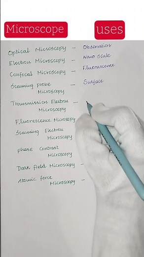 Types of microscope in microbiology | microscopy series | microscope uses and it's function