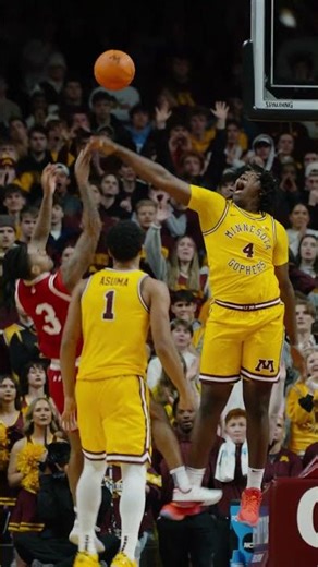 Nehemiah Turner Block | Gopher Basketball vs. #22 Indiana
