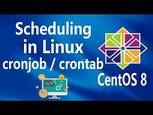 #30 - Job Scheduling (cronjob/crontab) on Linux CentOS 8