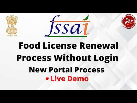fssai renewal process | fssai renewal process in hindi | fssai license renewal process online 2021