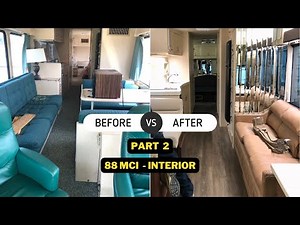 PART 2 1988 MCI Bus Conversion: from Daycoach to Motorhome
