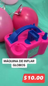 1.9K views | NUEVO INFLADOR DE GLOBOS ELÉCTRICO DE DOBLE BOQUILLA CON...