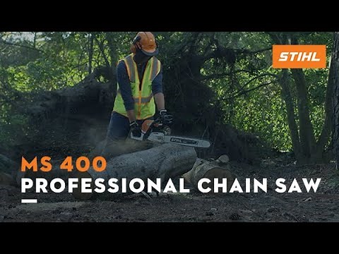 MS 400 Professional Chain Saw | Features and Benefits
