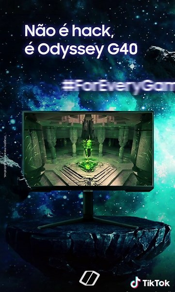 Samsung Odyssey G40: O Monitor Gamer de 240Hz perfeito para competir!