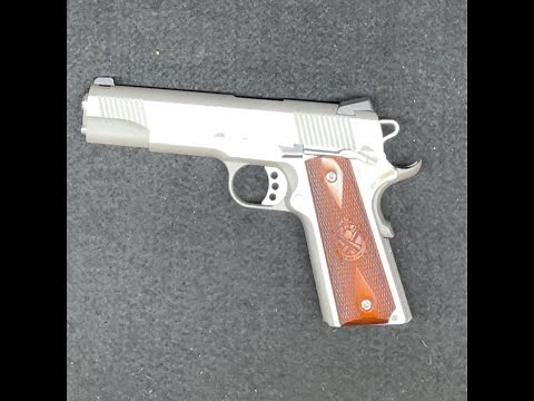 Springfield Armory 1911-A1 Disassembling, Cleaning And Reassembling