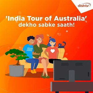 4.6K views · 40 comments | Ab boredom ko bolein bye aur living room mein hi phir se stadium ka feel paayein! Just switch to DishTV CH No. 622 (Sony Six HD) and don't miss out on watching an exciting match series 'India Tour of Australia'. | Dish TV | Facebook
