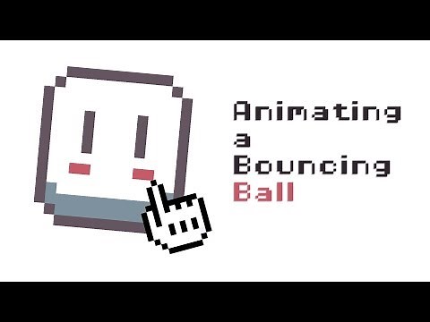 Aseprite - Animating a Bouncing Ball