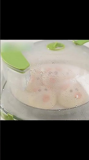 Microwave Splatter Cover – 10-Inch Food Lid with Handle, Water Reservoir & Adjustable Steam Vents