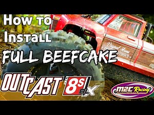 How to Install M2C Arrma Outcast 8s upgrade parts (All Kraton & Outcast 8s parts with Chassis Focus)