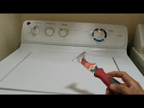 How To Open Your GE Washer