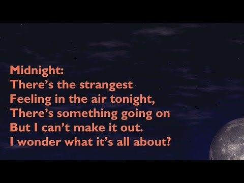 Midnight (4vv+refrain) [with lyrics for congregations]