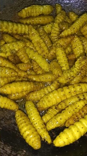 silk worm recipe🔥 #shorts #food #viral