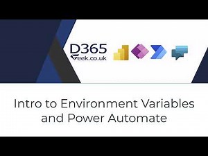 Intro to Environment Variables in Power Automate