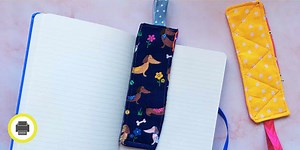 Fabric Bookmark Craft Instructions - Bookmark Template Sewing
