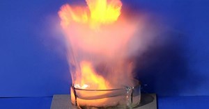 Sodium and water react, and quantum physics explains why