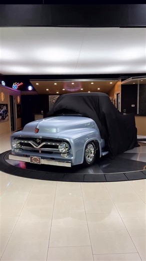 Vanguard Motor Sales on Instagram: "Unveiling our beautiful New Arrival! 1955 Ford F100 🩵✨ Available Now!"