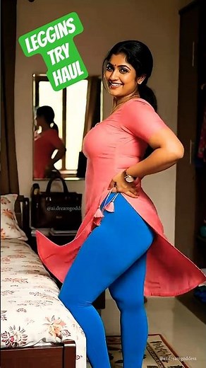 Legging Try Haul & High Slit Kurta Fit Check 😉 Curvy Girl Queen Legging Haul 💛