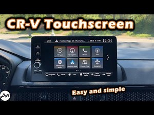 2023 Honda CR-V – Infotainment Review | How to Use Touchscreen, Apple CarPlay & Android Auto Demo