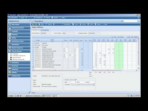 Deltek Vision Resource Planning 4 minute demonstration video